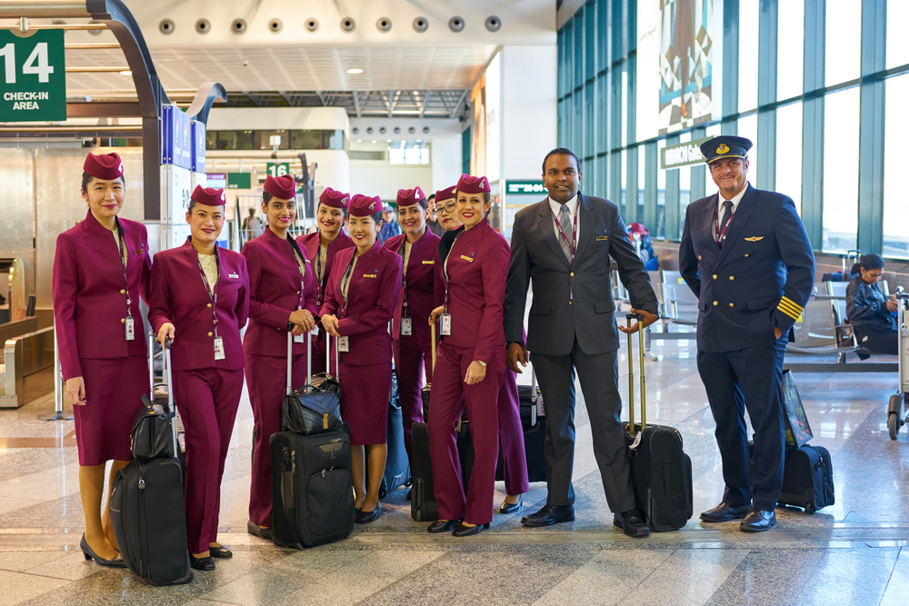 flight crew carry on luggage